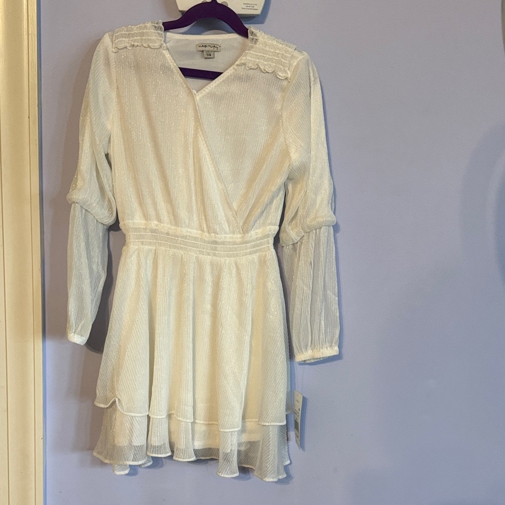 Adidas Cream Kids Formal Dress